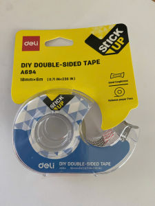 Băng keo dán 2 mặt Deli A694 - Cắt băng dính chất lượng cao
