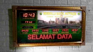 JAM MASJID DIGITAL JAM MASJID JADWAL SHOLAT JAM MASJID BESAR