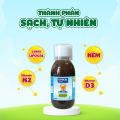 Siro Lipocal - Canxi Sinh Học, Vitamin D3 K2 Giúp Bổ Sung Canxi Cho Bé, Tăng Chiều Cao, Xương Răng Chắc Khỏe 150ml. 