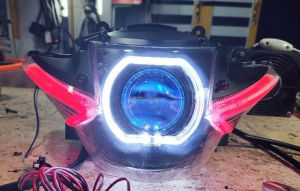 Lampu Depan Biled GSX Paket Lengkap