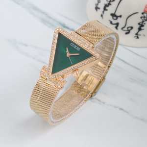 JAM TANGAN WANITA NEW COLLECTION GUESS RANTAI PASIR ANTI KARAT BISA COD