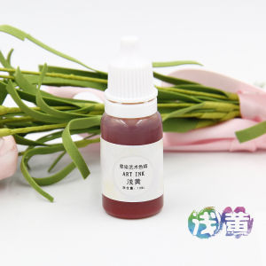 (10ml)Hộp 10ml màu nhuộm hiệu ứng tự loang màu Màu nhuộm kem keo