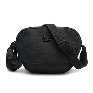 Lightweight Double-Layer Shell Bag Sling Bag With Net Pocket Women Leisure Outdoor Waterproof Phone Bag Shoulder Bag