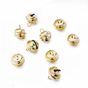 10 Hạt Chuông Giáng Sinh Màu Kẹo Ngọt Đẹp 14Mm/22Mm Hạt Charm CHUÔNG Leng Keng Mặt Dây Trang Trí Tiệc Phụ Kiện Thủ Công Tự Làm