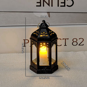 LED Night Light Vintage Small Oil Lamp Home Party Christmas Halloween Table Lamp