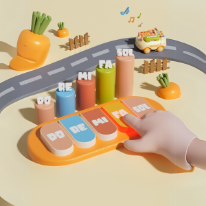 ของขวัญเด็กสุดปัง! รถโทรศัพท์กระต่ายน่ารัก ของเล่นดนตรีเสริมพัฒนาการสำหรับเด็ก