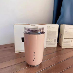【Ready Stock】SMEG Coffee Cup Portable Accompanying Cup Cold And Hot Dual Purpose Large Capacity Stainless Steel