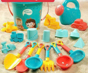 Bộ dụng cụ xúc cát 18 món cho bé thoả sức chơi mùa hè