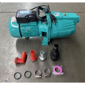 Heavy Duty Jet Pump 2000W Jet Self Priming Water Booster Pump Full Automatic High Suction Well Water Suction Pump 220V Stable Pressure Water Pump For Home Bathroom Garden Agricultural Irrigation