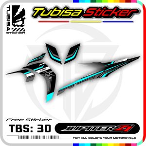 Sticker Striping Jupiter Z1 - Stiker Striping Variasi Motor Jupiter Z1. TBS.30