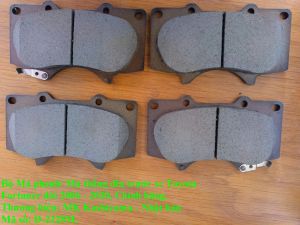 Bộ Má phanh/ Bố thắng đĩa Trước Toyota Fortuner 06-20 Toyota Hilux 08 - Nay/ Toyota Land Cruiser Prando 09 - Nay Thương hiệu MK Kashiyama- Nhật Bản