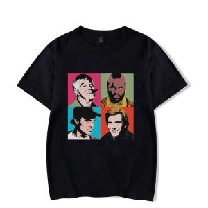 [Local Stock] HBESTY  The A-Team Newest TShirt for Men Mashup TV 80s Hanniba Round Collar Basic T Shirt Personalize Gift Clothes OutdoorWear