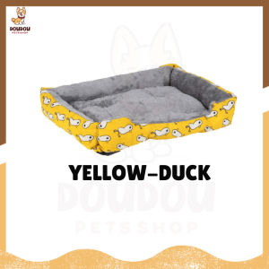 Comfortable Sleeping Cushion Bed for Pets Rectangular Design for Cats and Dogs