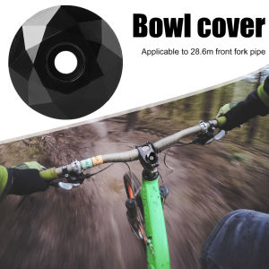 Premium Aluminum Alloy Bike Stem Top Cap with Screw for MTB Headset Cover Strong and Corrosion-Resistant Bike Part