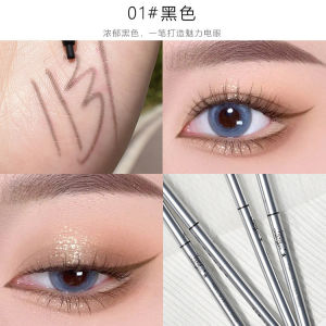 [One-Stroke Perfection] Long-Lasting Waterproof Smudge-Proof Eyeliner Pencil Liquid Eyeliner Pencil Smooth Color Development Smudge Proof Eye Makeup Cosmetics/Eyeliner Pen/Creamy Eyeliner Stick for Women