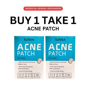 BUY 1 TAKE 1 144 patches Acne Patch Hydrocolloid Pimple Patch Invisib Hydrocolloid Spot Cover Day & Night Protection