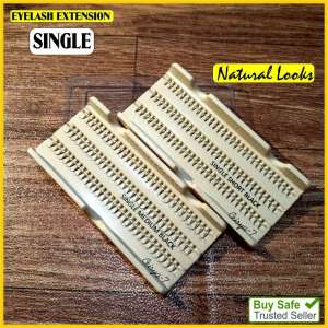Bulu mata Eyelash Extension Single Kualitas Exspor 60 Helai Halus Ringan nyaman di Pakai