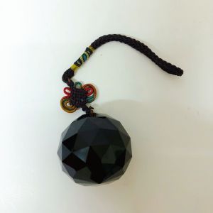 Lucky Charm Hanging Crystal Ball With String (4cm)