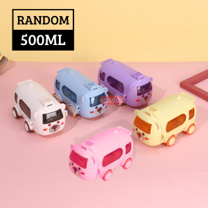 BOTOL MINUM KARAKTER BUS BERUANG / BOTOL MINUM MOBIL / TUMBLER BOTOL MINUM ANAK / KADO BOTOL HADIAH