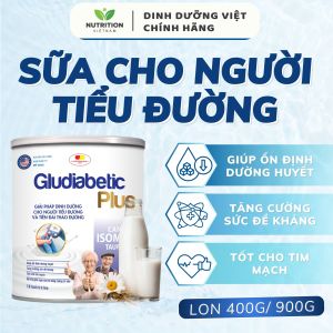 Sữa Bột Cho Người Tiểu Đường Sữa Cho Người Lớn Giải Pháp Dinh Dưỡng Cho Người Tiểu Đường Gludiabetic Plus Chính Hãng