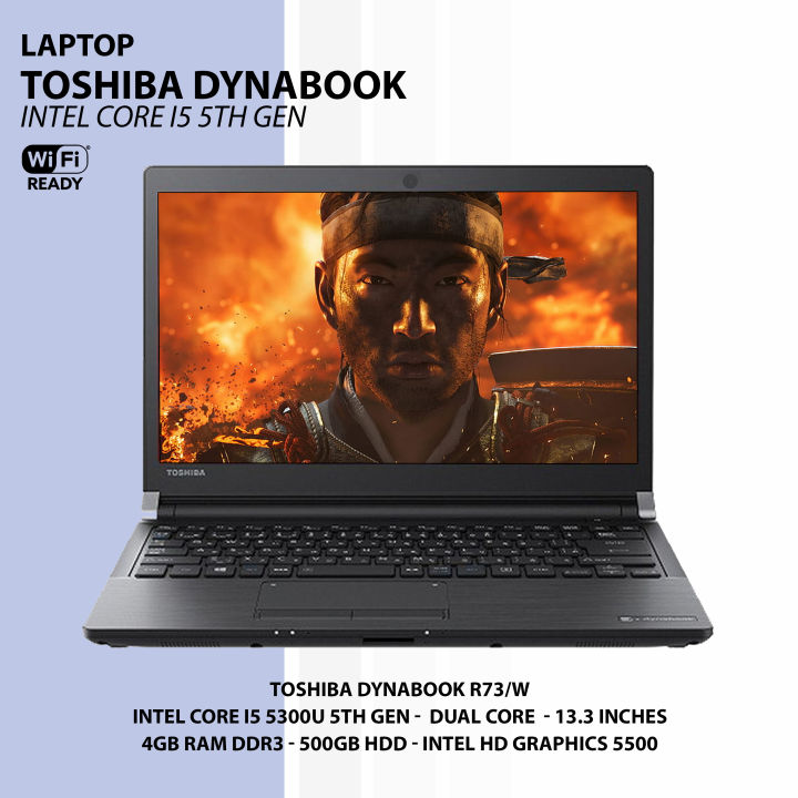 Laptop P.R.E. O.W.N.E.D ( Toshiba Dynabook R73 / Intel Core i5 