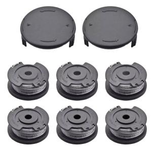 F016800569 Trimmer spool thay thế bộ 6 cuộn 2 mũ phù hợp cho nhiều mô hình Máy cắt cỏ điện