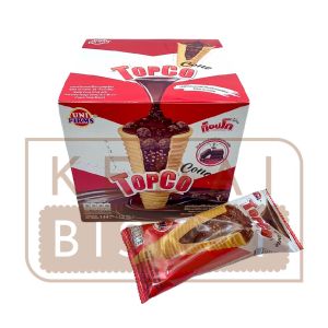 12pcs X 12G [ TOP CO WAFER CONE CEREAL WITH / MILK CREAM / CHOCOLATE FUDGE / CHOCOLATE CREAM ]