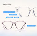 Baobab Eyewear | CARTER Gadget Safe Glasses | Anti Radiation Computer Eyeglasses For Men and Women Oversized Acrylic. 