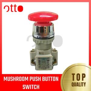 Mushroom Push Button Switch - 3A 240VAC 2NO/2NC 22mm