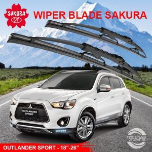 Wiper Kaca Depan Outlander Sport Wiper Mobil SAKURA