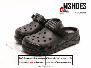 รองเท้าแตะ Cr--ocs 2024 สีขาว สวยฮิต สวมใส่สบาย สําหรับผู้หญิง และผู้ชาย การันตรีคุณภาพ