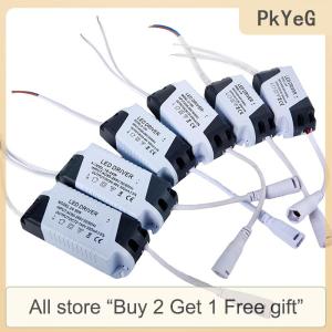 [COD] PkYeG Tool 1PC 3-4W/4-7W/8-12W/12-18W/18-24W/24W-36W New Transformer LED Lamp Driver