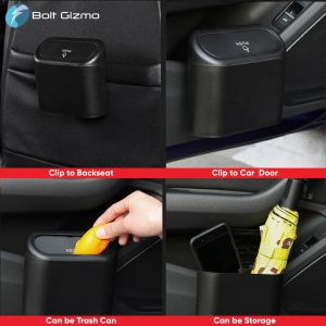 Universal Car Trash Can Rubbish Bin Garbage Storage tong sampah dalam kereta