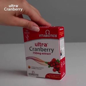 Thực Phẩm Bảo Vệ Sức Khỏe Nam Việt Quất Vitabiotics Ultra Cranberry 30 viên