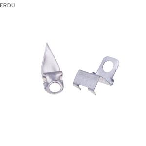 💕💞【Special price】ERDU 100ชิ้นช่อง3D ตัวอักษรแขวนหูสแตนเลสติดตั้งป้ายโลหะอะไหล่ฮาร์ดแวร์สำหรับโฆษณา