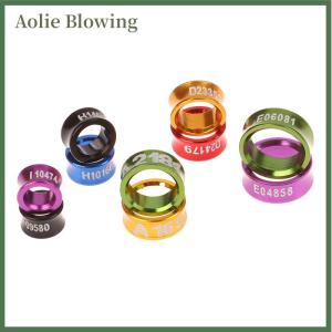 Aolie 10Pcs Aluminum Parrot Leg Rings Pigeon Foot Rings Bird Parrot Feeding Identification Outdoor Flying Training Tools Bird Supplies