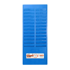 24 Pocket Attendance Card Holder Slot Time Card Holder For Office Attendance Recording