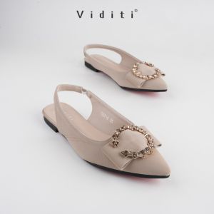 Viditi Zuri Sling Back // Sepatu Import Wanita // Lepes // Teplek // Kerja // Kuliah // Kantor // Flat Shoes