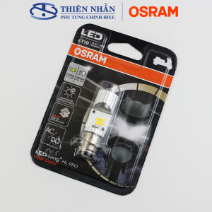 Bóng đèn LED OSRAM T19 (bi cầu thấu kính lưỡng màu) xe Dream Wave alpha đời đầu Wave 125i (pha đèn 2 bóng) Wave ZX (8035BC) (ko dùng cho Air Blade 110 Thái ánh sáng sẽ chiếu ra 2 bên)