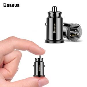 Baseus Mini Car Charger 3.1A Fast Car Charging For iPhone12 11 Samsung Huawei Xiaomi Oppo Vivo