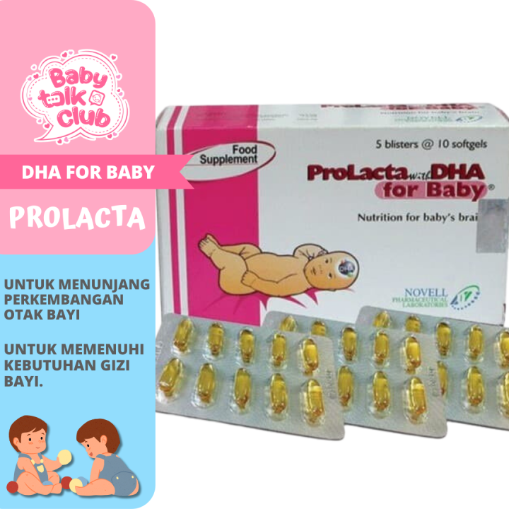 Prolacta For Baby (DHA bayi/anak aman) /Multivitamin/Suplemen Untuk Bayi MINYAK IKAN DHA