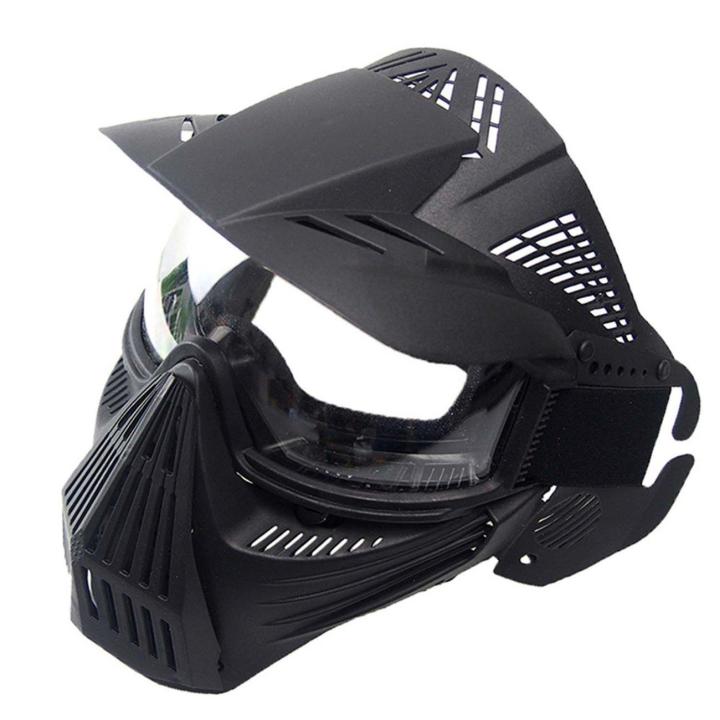 Allwin Breathable CS Outdoor Military Tactical PC Lens Airsoft Mask CS ...