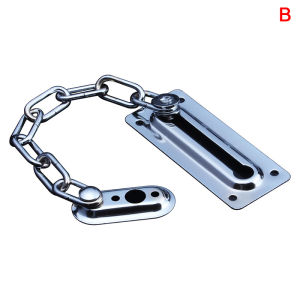 [caichuitan] Stainless Steel Anti-theft Door Chain Lock Hotel High Security Chain Restrictor