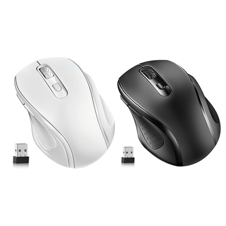 [jewelry aesthetics] Laptop Desktop Computer Wireless Mouse 6 Buttons ...