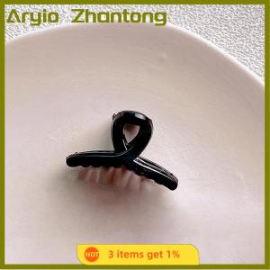 Aryio Fashion Mesh Flower Hair Claw Women Shark Ponytail Clip Headdress Temperament Tassels Headwear