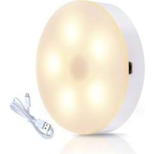 Night Light USB Rechargeable Motion Sensor Light Wireless Cabinet Counter Mini Night LED Lighting Keimav