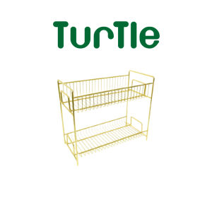 TURTLE 2-Tier Bath Rack Bathroom Storage Shelves Bathroom Organiser Rack
