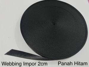 Tali Webbing / Bisban Nylon Motif Panah 2 cm ( per 4 meter ) IMPORT