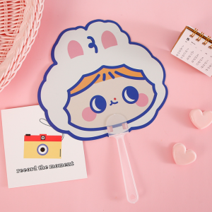 Bayar Di Tempat - Kipas Gagang Motif Karakter / Hand Fan Kartun Lucu
