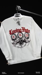 TRIAD - Longsleeve Reguler T-shirt Kaos Lengan Panjang Basic Vintage Loving - LS A9834 Long Sleeve Kalcer